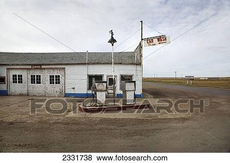 Abandoned, Weather-Beaten Gas Station; Saskatchewan, Canada View Large Photo Image Stock Photo - Abandoned, Weather-Beaten Gas Station; Saskatchewan, Canada. Fotosearch