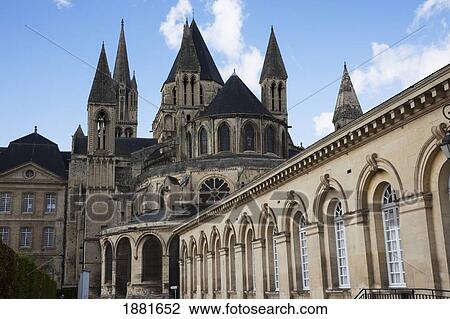 Abbaye-Aux-Hommes; Caen, Normandy, France View Large Photo Image Stock Image - Abbaye-Aux-Hommes; Caen, Normandy, France. Fotosearch