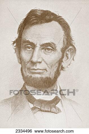 Stock Photograph - Abraham Lincoln, 1809 ÃƒÂ¢Ã¢â‚¬Å¡Ã‚Â¬. Fotosearch