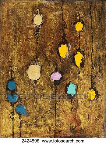 Abstract artwork of colourful circles on a brown grainy background View Large Photo Image Stock Photo - Abstract artwork of colourful circles on a brown grainy background. Fotosearch