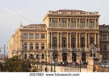 Stock Image - Academy Of Sciences, Budapest, Hungary. Fotosearch