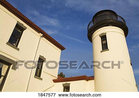 Admiralty Head Lighthouse; Coupville, Fort Casey State Park, Whidbey Island, Washington State, Usa View Large Photo Image Stock Photo - Admiralty Head Lighthouse; Coupville, Fort Casey State Park, Whidbey Island, Washington State, Usa. Fotosearch