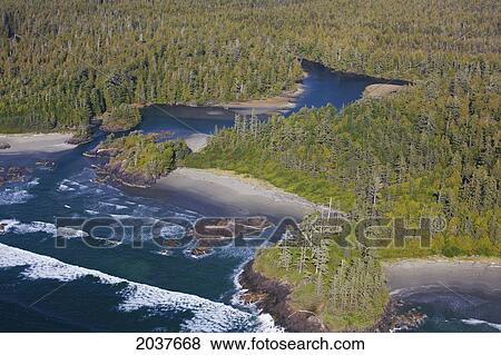 Aerial Photographs Of Clayoquot Sound Near Tofino; British Columbia Canada View Large Photo Image Stock Photo - Aerial Photographs Of Clayoquot Sound Near Tofino; British Columbia Canada. Fotosearch
