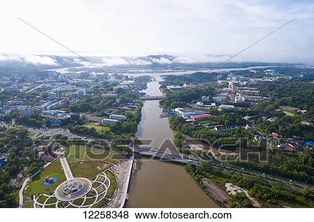Aerial view of Bandar Seri Begawan, the capital of Brunei; Bandar Seri Begawan, Brunei View Large Photo Image Stock Photo - Aerial view of Bandar Seri Begawan, the capital of Brunei; Bandar Seri Begawan, Brunei. Fotosearch