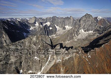 Aerial View Of Cirque Of Unclimbables, A Circle Of Granite Walls Which Draws Rock Climbers From All Over The World, Nahanni National Park, Northwest Territories View Large Photo Image Stock Photo - Aerial View Of Cirque Of Unclimbables, A Circle Of Granite Walls Which Draws Rock Climbers From All Over The World, Nahanni National Park, Northwest Territories. Fotosearch