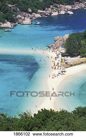 Aerial View Of Koh Nang Yuan Islands Off Koh Tao, Thailand View Large Photo Image Stock Image - Aerial View Of Koh Nang Yuan Islands Off Koh Tao, Thailand. Fotosearch