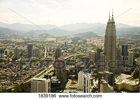 Aerial View Of Kuala Lumpur; Sabah, Malaysian Borneo, Malaysia View Large Photo Image Stock Photograph - Aerial View Of Kuala Lumpur; Sabah, Malaysian Borneo, Malaysia. Fotosearch