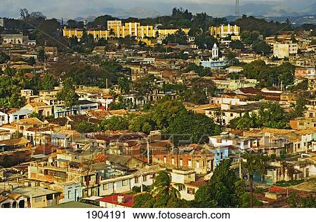 Aerial View Of Santiago De Cuba, Cuba View Large Photo Image Stock Image - Aerial View Of Santiago De Cuba, Cuba. Fotosearch