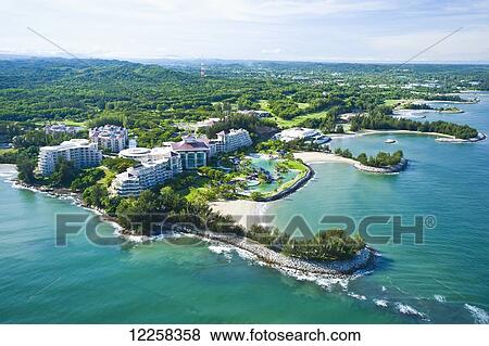 Aerial view of the Empire Hotel and Country Club; Bandar Seri Begawan, Brunei View Large Photo Image Stock Photo - Aerial view of the Empire Hotel and Country Club; Bandar Seri Begawan, Brunei. Fotosearch