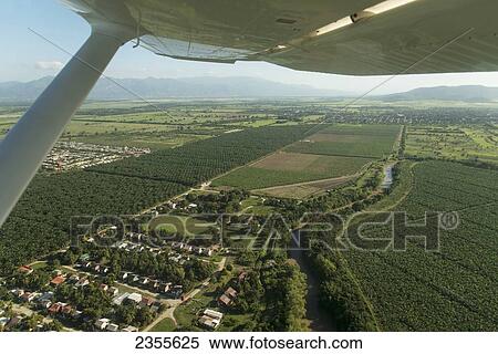 Stock Photography - Aerial View Of The Landscape Of Honduras; Honduras. Fotosearch