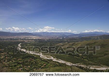 Aerial View Of The Tarija Valley From Cuesta De Sama, Tarija, Bolivia View Large Photo Image Stock Photo - Aerial View Of The Tarija Valley From Cuesta De Sama, Tarija, Bolivia. Fotosearch