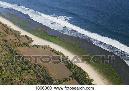 Aerial View Over The Reefs And Beaches Of The Bukit Peninsula Of Bali, Indonesia View Large Photo Image Stock Image - Aerial View Over The Reefs And Beaches Of The Bukit Peninsula Of Bali, Indonesia. Fotosearch