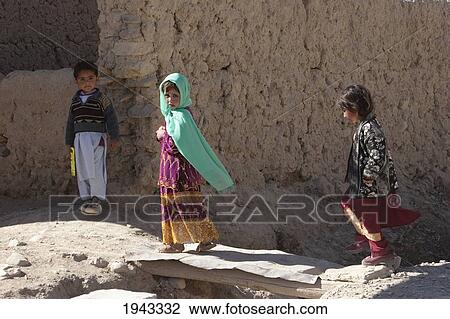Afghan Children In Bamiyan, Bamian Province, Afghanistan View Large Photo Image Stock Image - Afghan Children In Bamiyan, Bamian Province, Afghanistan. Fotosearch