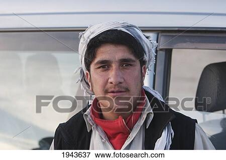 Stock Photo - Afghan Man In Maidan Shar, Vardak Province, Afghanistan. Fotosearch