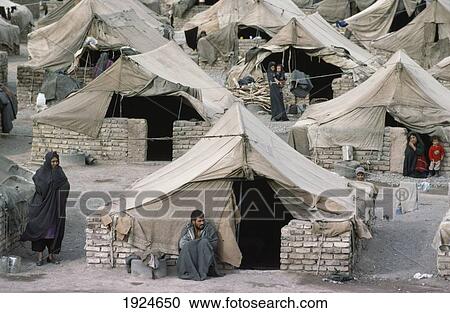 Afghan Refugee Camp View Large Photo Image Stock Image - Afghan Refugee Camp. Fotosearch