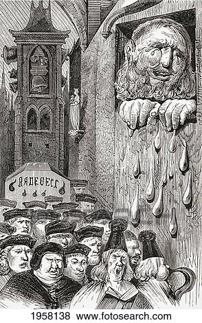 After A Gustave Dore Illustration To A Rabelais Story. From Life And Reminiscences Of Gustave Dore, Published 1885. View Large Photo Image Stock Photo - After A Gustave Dore Illustration To A Rabelais Story. From Life And Reminiscences Of Gustave Dore, Published 1885.. Fotosearch