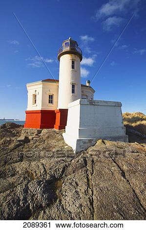 Afternoon Light On Coquille River Lighthouse; Oregon, United States Of America View Large Photo Image Stock Image - Afternoon Light On Coquille River Lighthouse; Oregon, United States Of America. Fotosearch