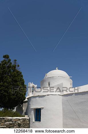 Agios Ionnis, a whitewashed church in Southeastern Sifnos; Sifnos, Cyclades, Greek Islands, Greece View Large Photo Image Stock Photo - Agios Ionnis, a whitewashed church in Southeastern Sifnos; Sifnos, Cyclades, Greek Islands, Greece. Fotosearch