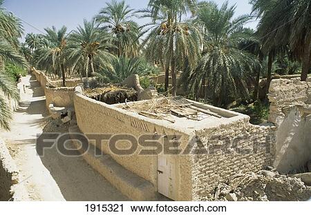 Stock Image - Agricultural District Of Old Town. Fotosearch