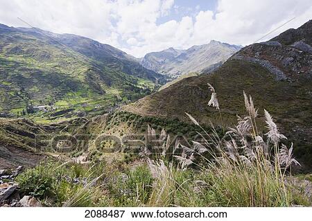 Agricultural Fields Near Huascar View Large Photo Image Stock Photo - Agricultural Fields Near Huascar. Fotosearch