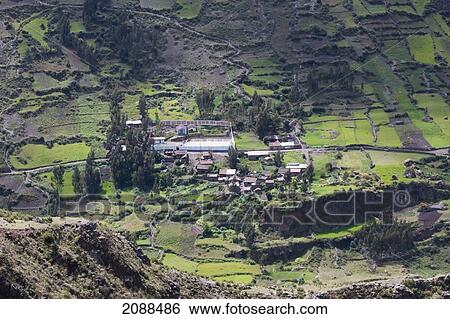 Agricultural Fields Near Huascar View Large Photo Image Stock Photograph - Agricultural Fields Near Huascar. Fotosearch