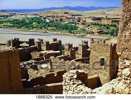 Stock Photography - Ait Benahaddou Village Near Quarzazate. Fotosearch