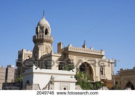 Al-Gamea Mosque, Heliopolis, Cairo, Al Qahirah, Egypt View Large Photo Image Stock Photograph - Al-Gamea Mosque, Heliopolis, Cairo, Al Qahirah, Egypt. Fotosearch