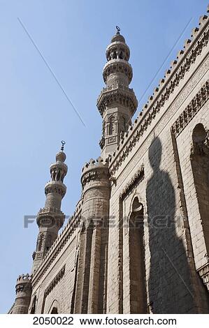 Stock Image - Al-Rifai Mosque, Cairo, Al Qahirah, Egypt. Fotosearch