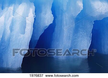 Alaska, Inside Passage, Tracy Arm-Fords Terror Wilderness Area, Close-Up Of Beautiful Blue Iceberg. View Large Photo Image Stock Photo - Alaska, Inside Passage, Tracy Arm-Fords Terror Wilderness Area, Close-Up Of Beautiful Blue Iceberg.. Fotosearch