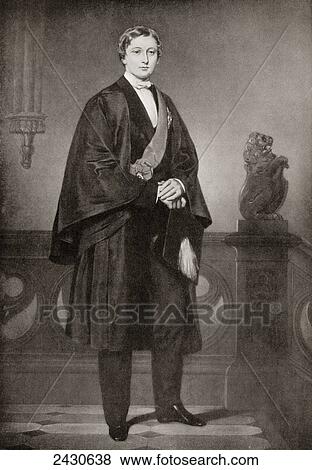 Stock Photo - Albert Edward, Prince of Wales, 1841. Fotosearch
