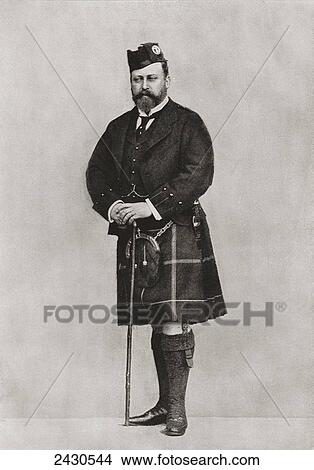 Picture - Albert Edward Prince of Wales, future King Edward VII, 1841. Fotosearch