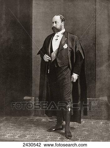 Stock Image - Albert Edward Prince of Wales, future Edward VII, 1841. Fotosearch
