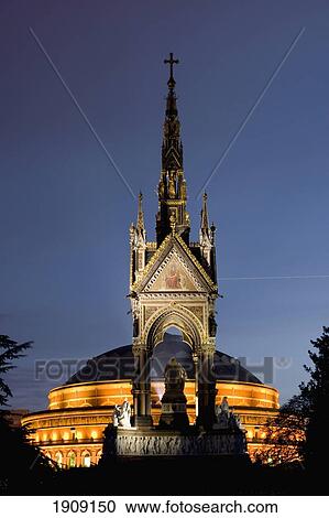 Albert Memorial At Night, London, England, Uk View Large Photo Image Stock Image - Albert Memorial At Night, London, England, Uk. Fotosearch