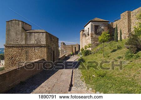 Stock Image - Alcazaba. Fotosearch
