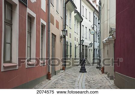 Aldaru Street, Riga, Latvia View Large Photo Image Stock Photography - Aldaru Street, Riga, Latvia. Fotosearch