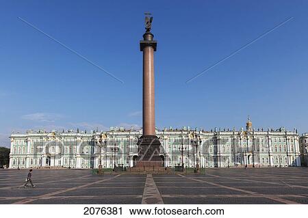 Alexander Column And Winter Palace; St. Petersburg Russia View Large Photo Image Stock Image - Alexander Column And Winter Palace; St. Petersburg Russia. Fotosearch