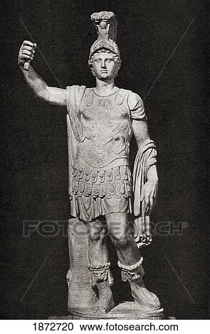 Stock Image - Alexander Iii Of Macedon, Aka Alexander The Great 356 To 323 Bc. Greek King Of Macedon. From The Book Harmsworth History Of The World Published 1908.. Fotosearch