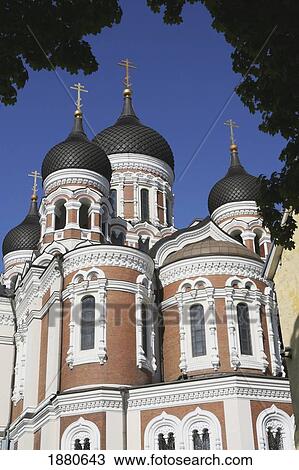 Alexander Nevsky Cathedral In Old Town View Large Photo Image Stock Image - Alexander Nevsky Cathedral In Old Town. Fotosearch