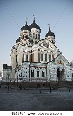 Alexander Nevsky Cathedral In Tallinn, Estonia View Large Photo Image Picture - Alexander Nevsky Cathedral In Tallinn, Estonia. Fotosearch