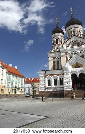 Alexander Nevsky Cathedral On Toompea Hill; Tallinn Estonia View Large Photo Image Stock Image - Alexander Nevsky Cathedral On Toompea Hill; Tallinn Estonia. Fotosearch