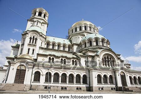 Picture - Alexander Nevsky Cathedral, Sofia, Bulgaria. Fotosearch