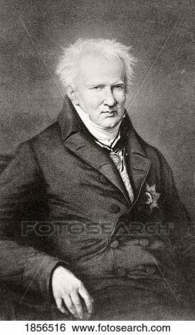 Stock Photograph - Alexander Von Humboldt Baron 1769 To 1859 German Naturalist And Explorer. Fotosearch