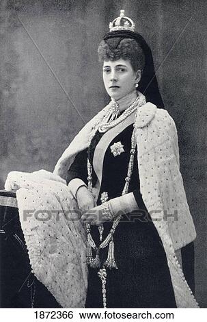 Alexandra Of Denmark, 1844 To 1925. Queen Of The United Kingdom And The British Dominions And Empress Of India From 1901 To 1910 As The Consort Of Edward Vii. From The Book Our Queen Mothers By Elizabeth Villiers. View Large Photo Image Stock Photograph - Alexandra Of Denmark, 1844 To 1925. Queen Of The United Kingdom And The British Dominions And Empress Of India From 1901 To 1910 As The Consort Of Edward Vii. From The Book Our Queen Mothers By Elizabeth Villiers.. Fotosearch