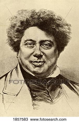 Stock Image - Alexandre Dumas Senior, 1803 ÃƒÂ¢Ã¢â€šÂ¬Ã¢â‚¬Å“ 1870. French Author Known As PÃƒÆ’Ã‚Â¨re. From The Book The Masterpiece Library Of Short Stories Volume 3 French.. Fotosearch