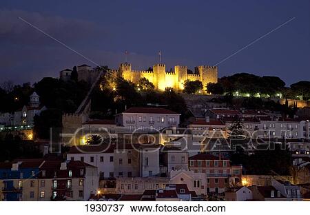 Alfama District, Lisbon, Portugal, Europe View Large Photo Image Stock Photo - Alfama District, Lisbon, Portugal, Europe. Fotosearch