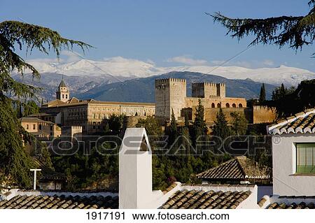 Stock Image - Alhambra Skyline. Fotosearch