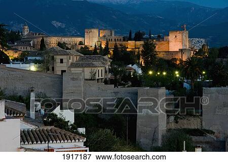 Stock Photo - Alhambra Skyline. Fotosearch
