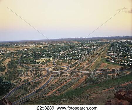 Stock Photo - Alice Springs, Central Australia; Northern Territory, Australia. Fotosearch