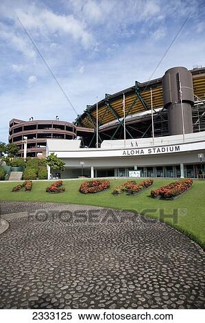 Aloha stadium; Honolulu, Oahu, Hawaii, United States of America View Large Photo Image Stock Photography - Aloha stadium; Honolulu, Oahu, Hawaii, United States of America. Fotosearch