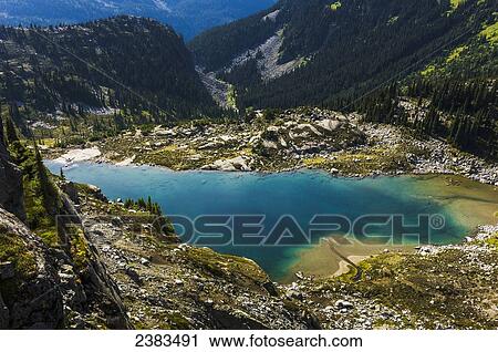 Alpine lake in Stein Valley Nlaka'pamux Heritage Park; Pemberton, British Columbia, Canada View Large Photo Image Stock Image - Alpine lake in Stein Valley Nlaka'pamux Heritage Park; Pemberton, British Columbia, Canada. Fotosearch